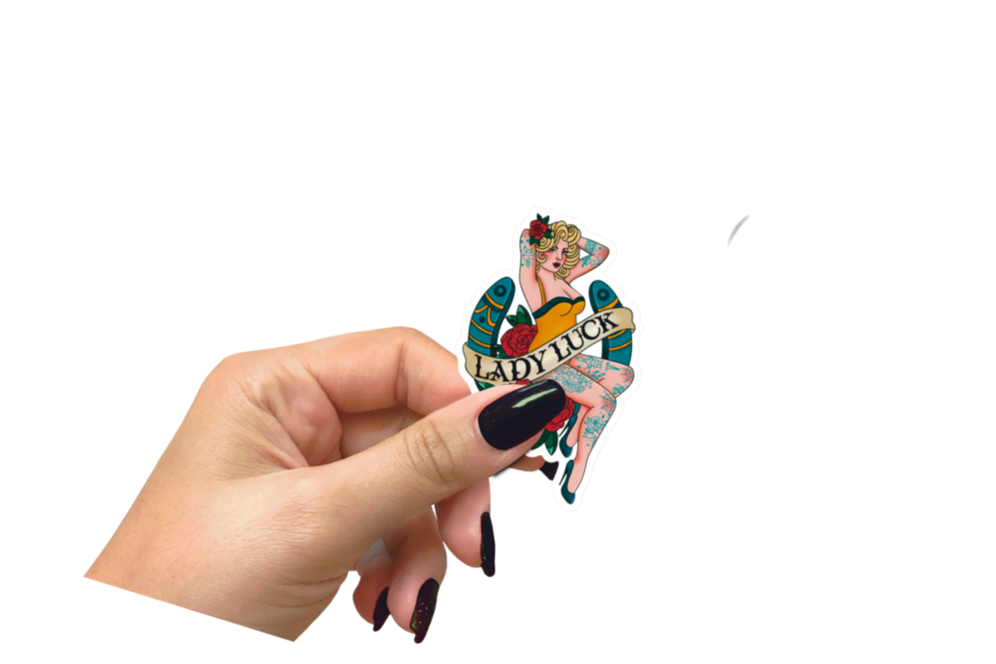 Lady Luck sticker