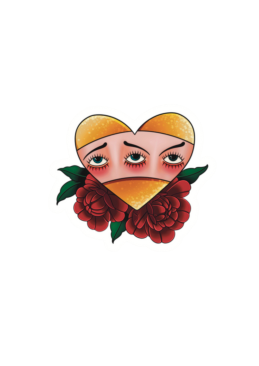 Heartmate sticker