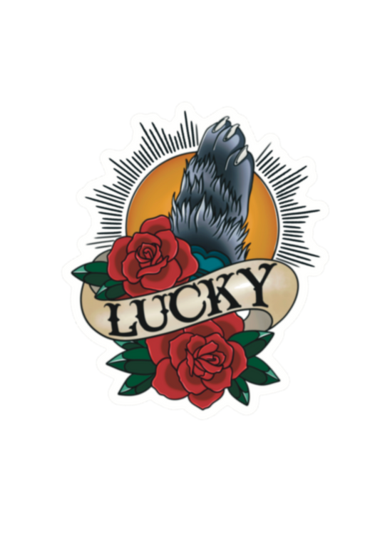 Lucky sticker