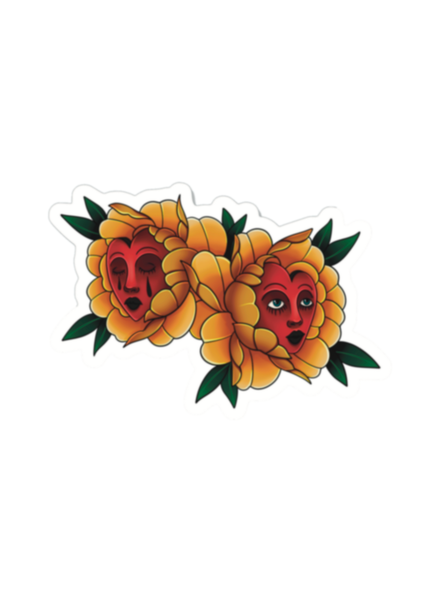 Heartbud sticker