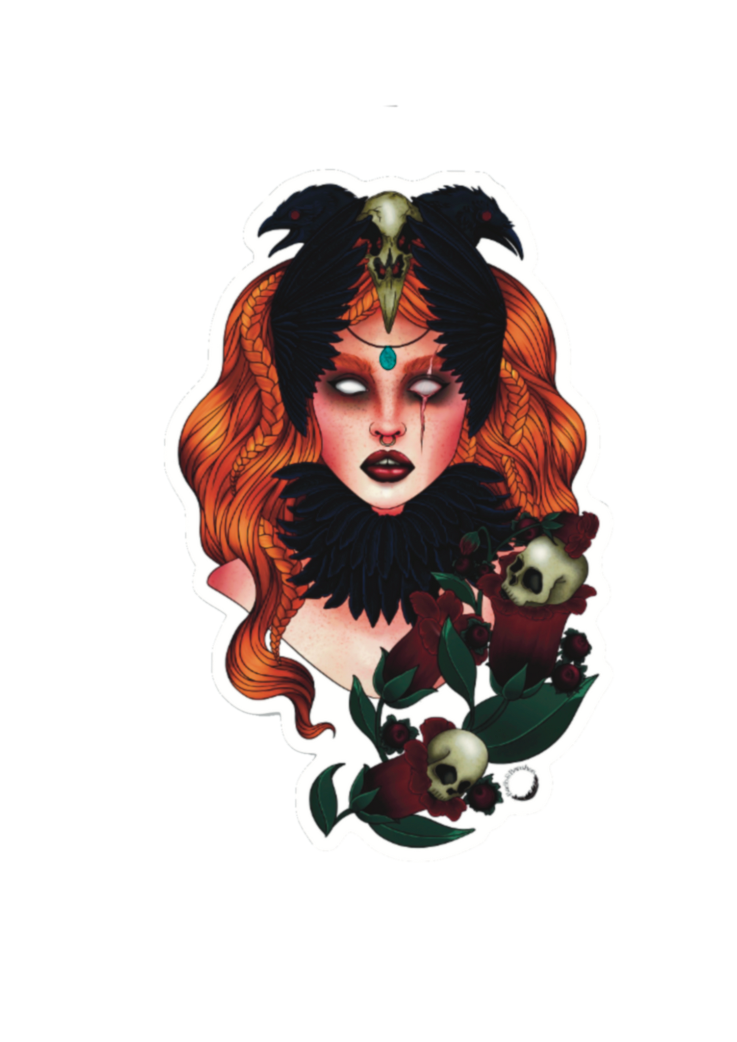 Morrigan Sticker