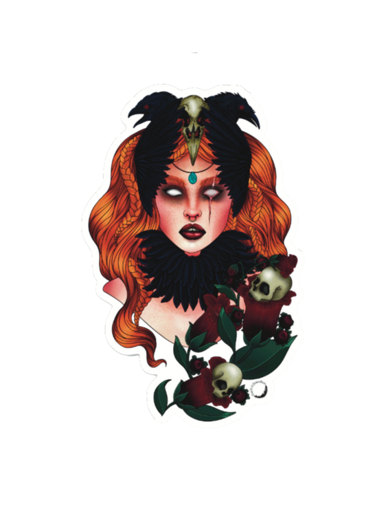 Morrigan Sticker