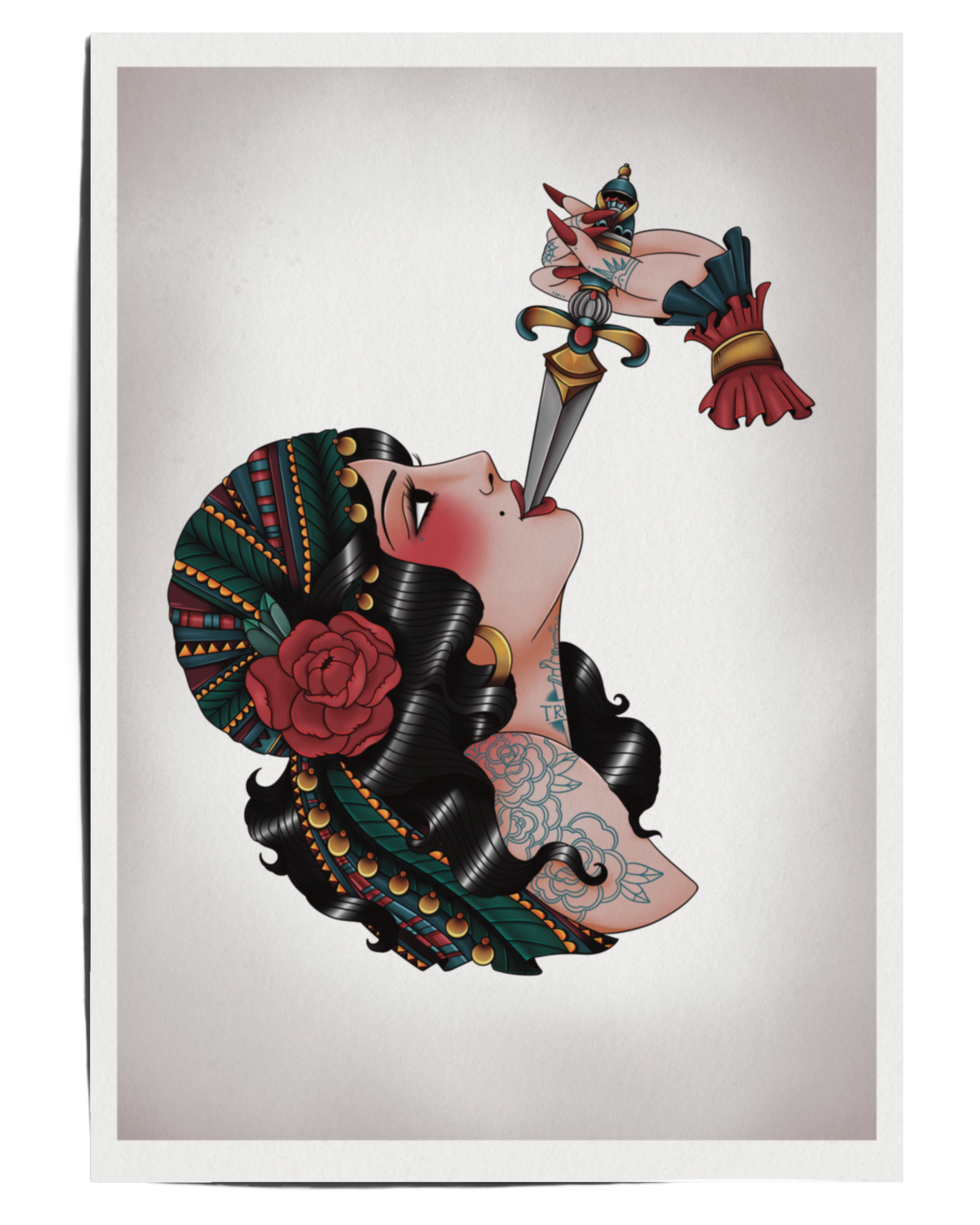 Lady Dagger – Sword Swallower