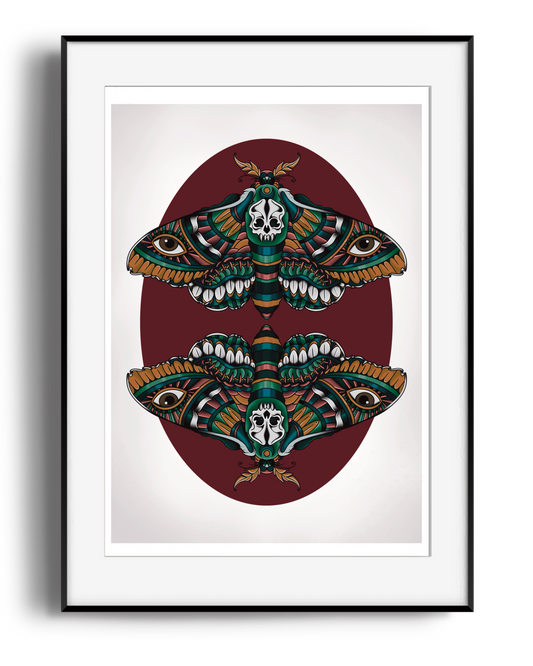 Deathmoth Duo – Mirrored Moths