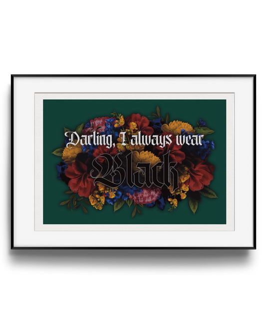 Darling, always in black - A Vow