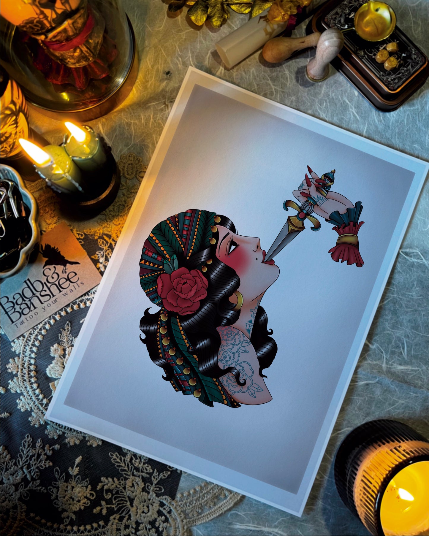 Lady Dagger – Sword Swallower