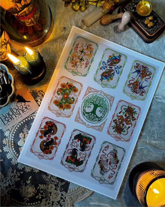 The Sabbat Poster – The Sacred Turning of Time