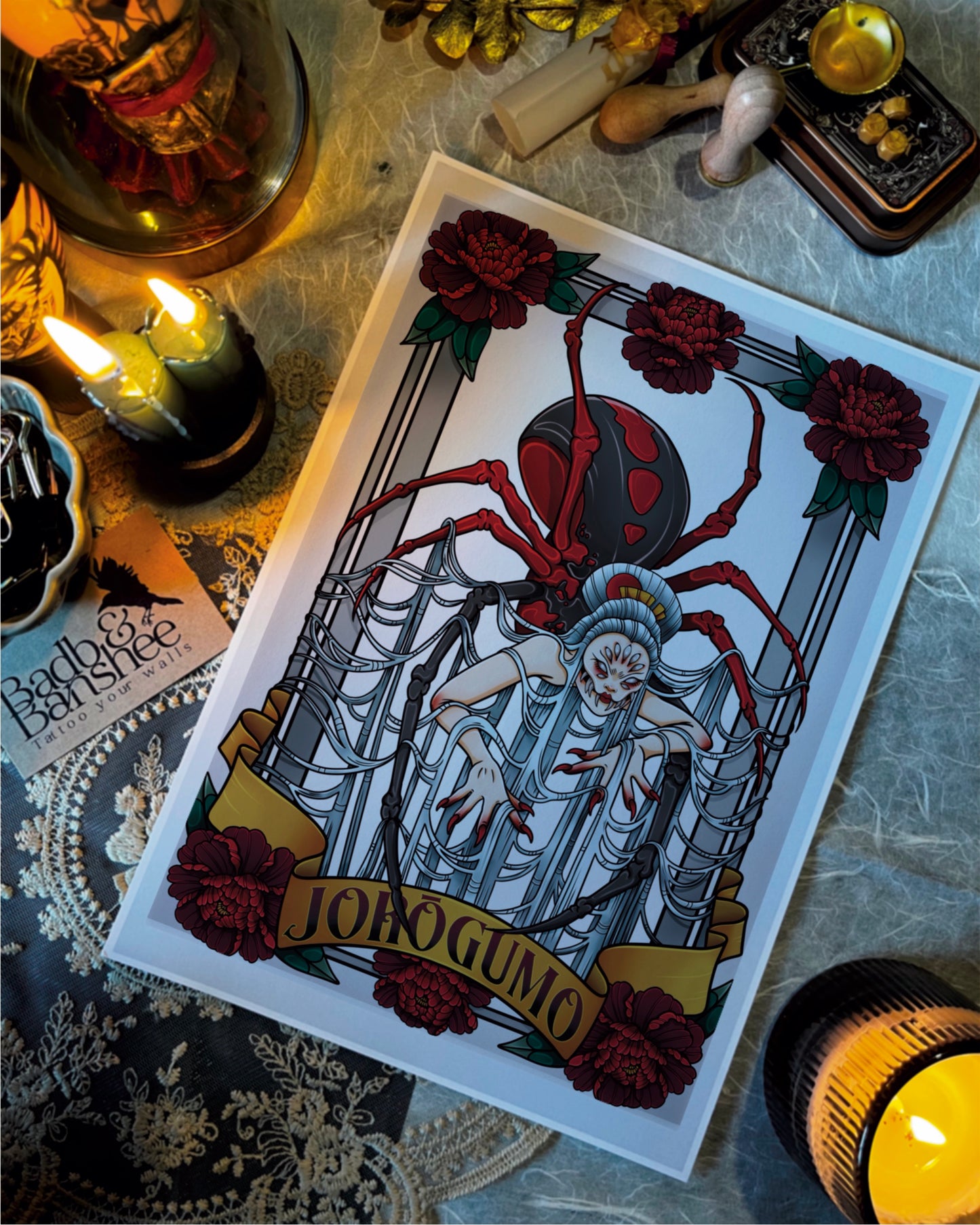 Jorōgumo – Japanese Spider Yokai