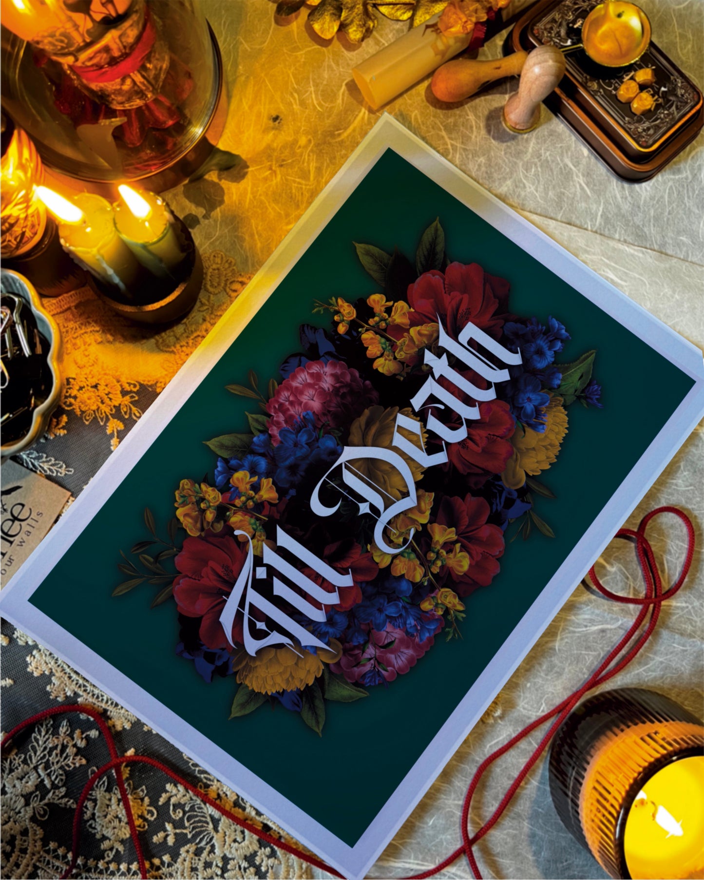Till Death – Gothic Romance & Dark Florals