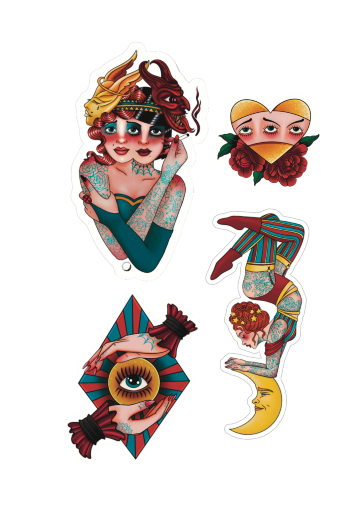 Freakshow sticker pack