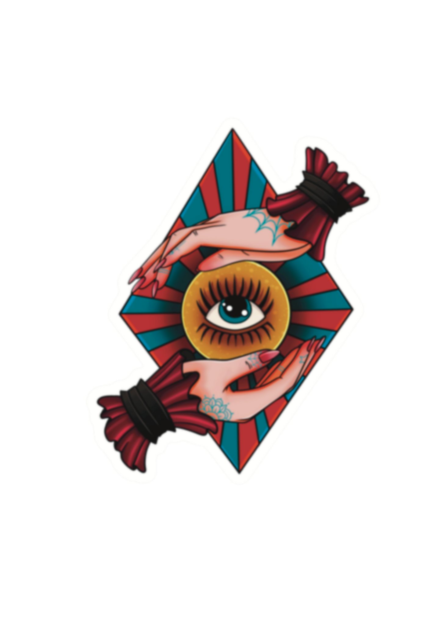 Oracle Eye sticker