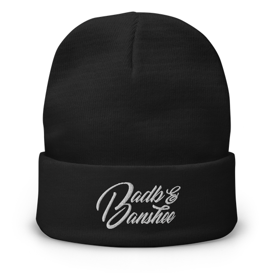 Embroidered Signature Beanie