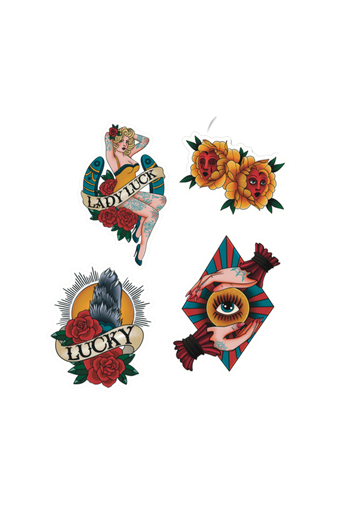 Tough Luck sticker pack