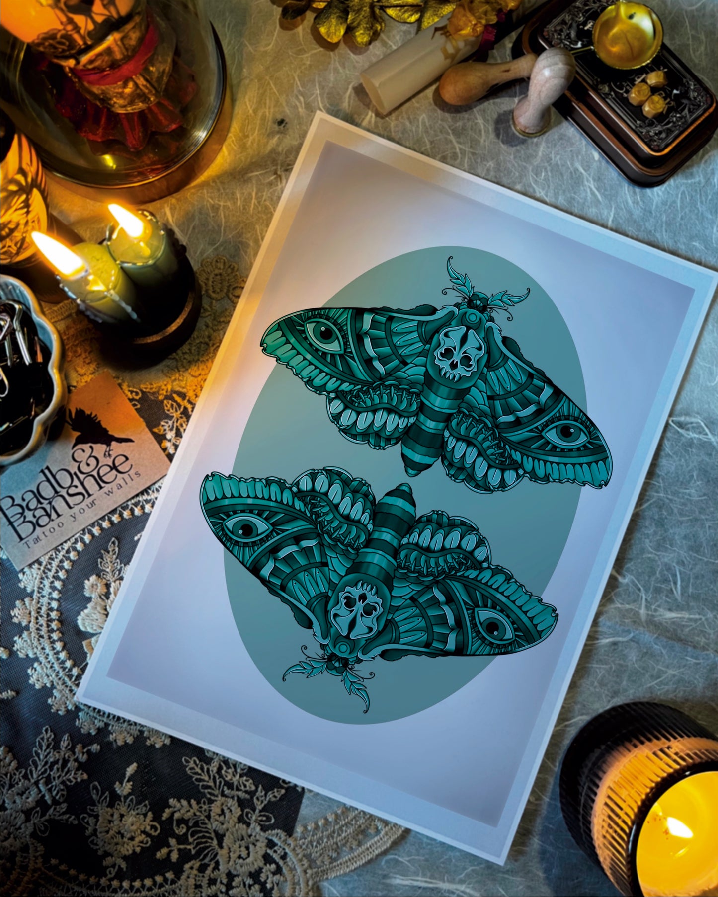 Deathmoth Duo – Mirrored Moths