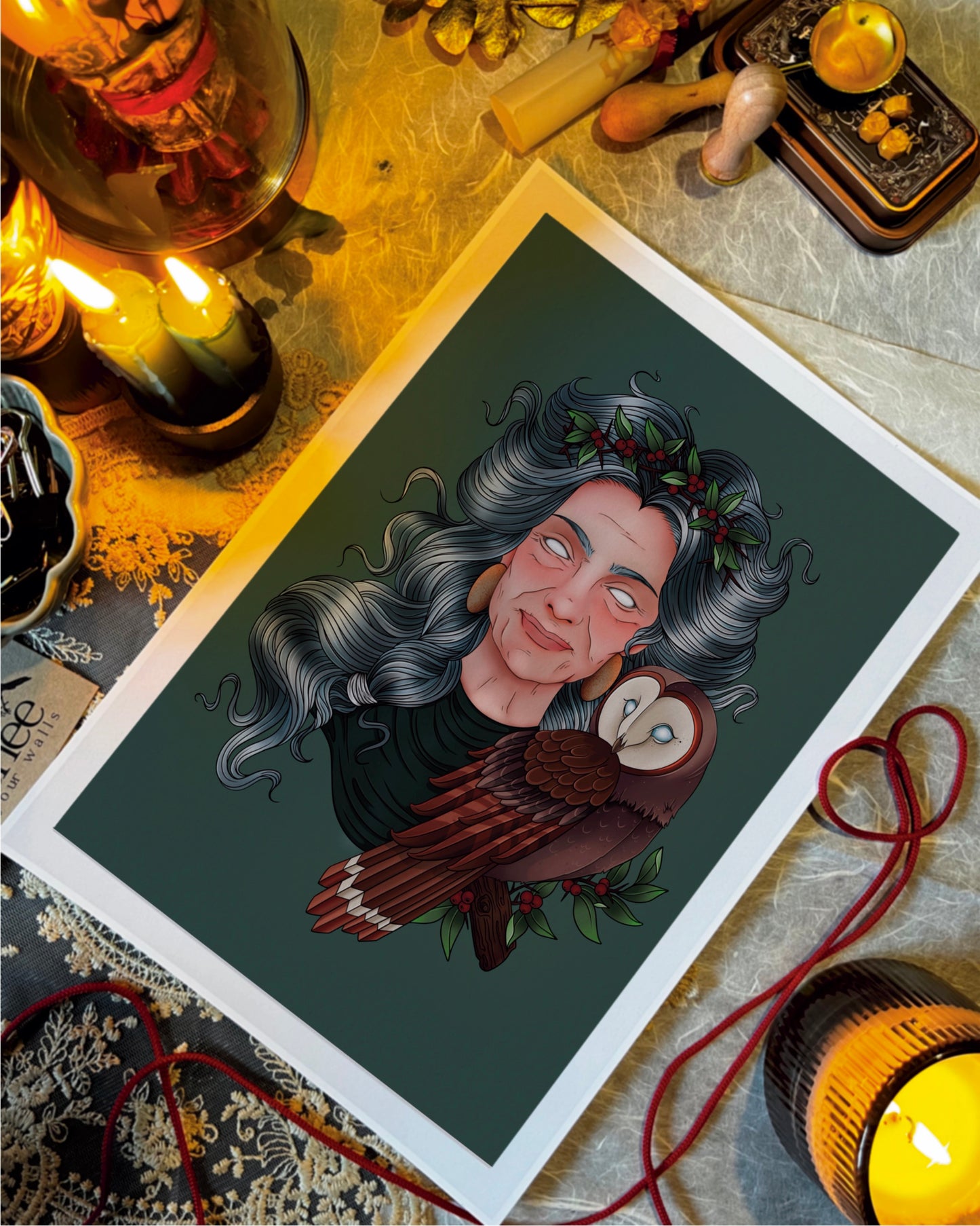 The Cailleach, Winter’s Keeper