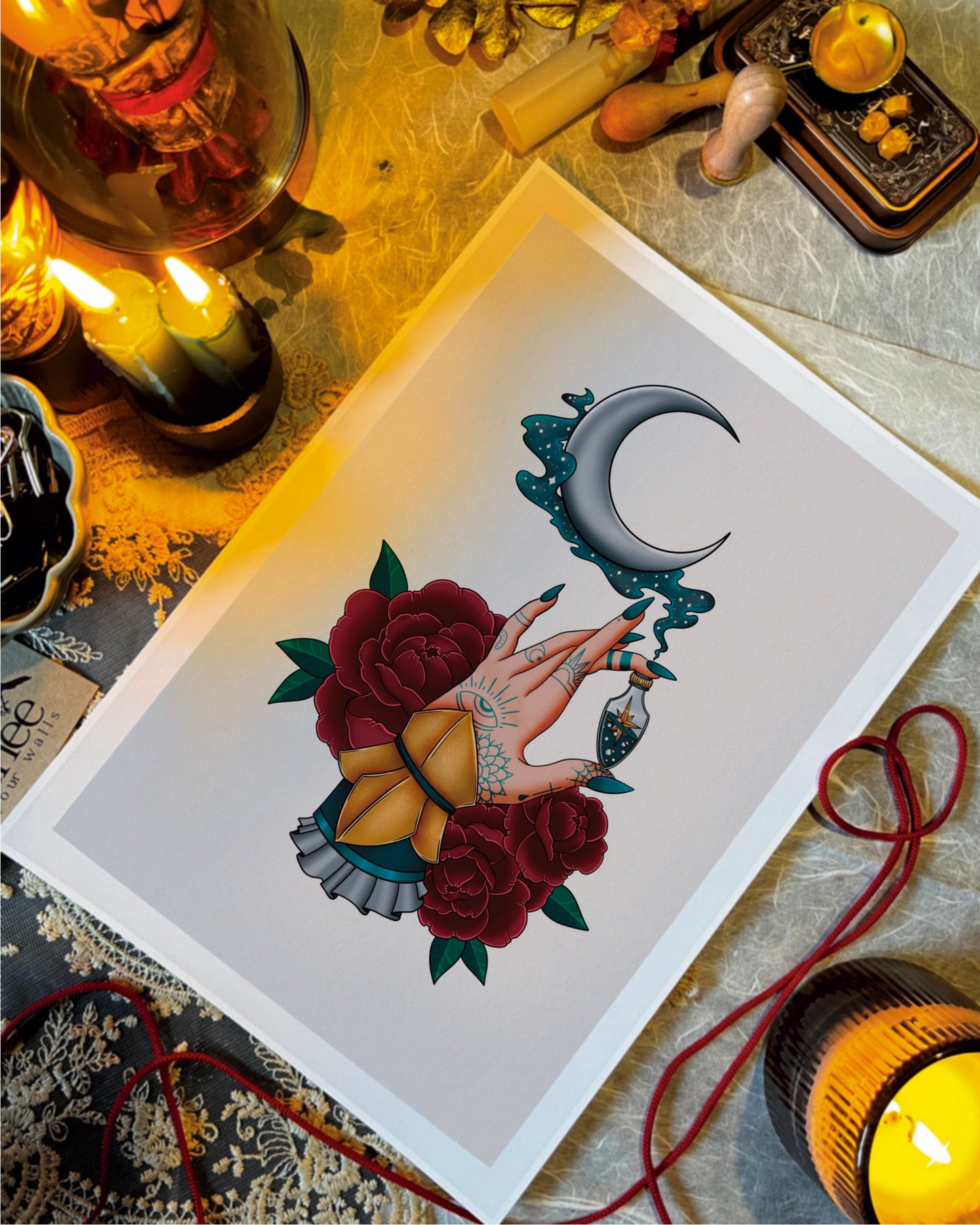 The Alchemy Trio (Sun, Moon & Star)