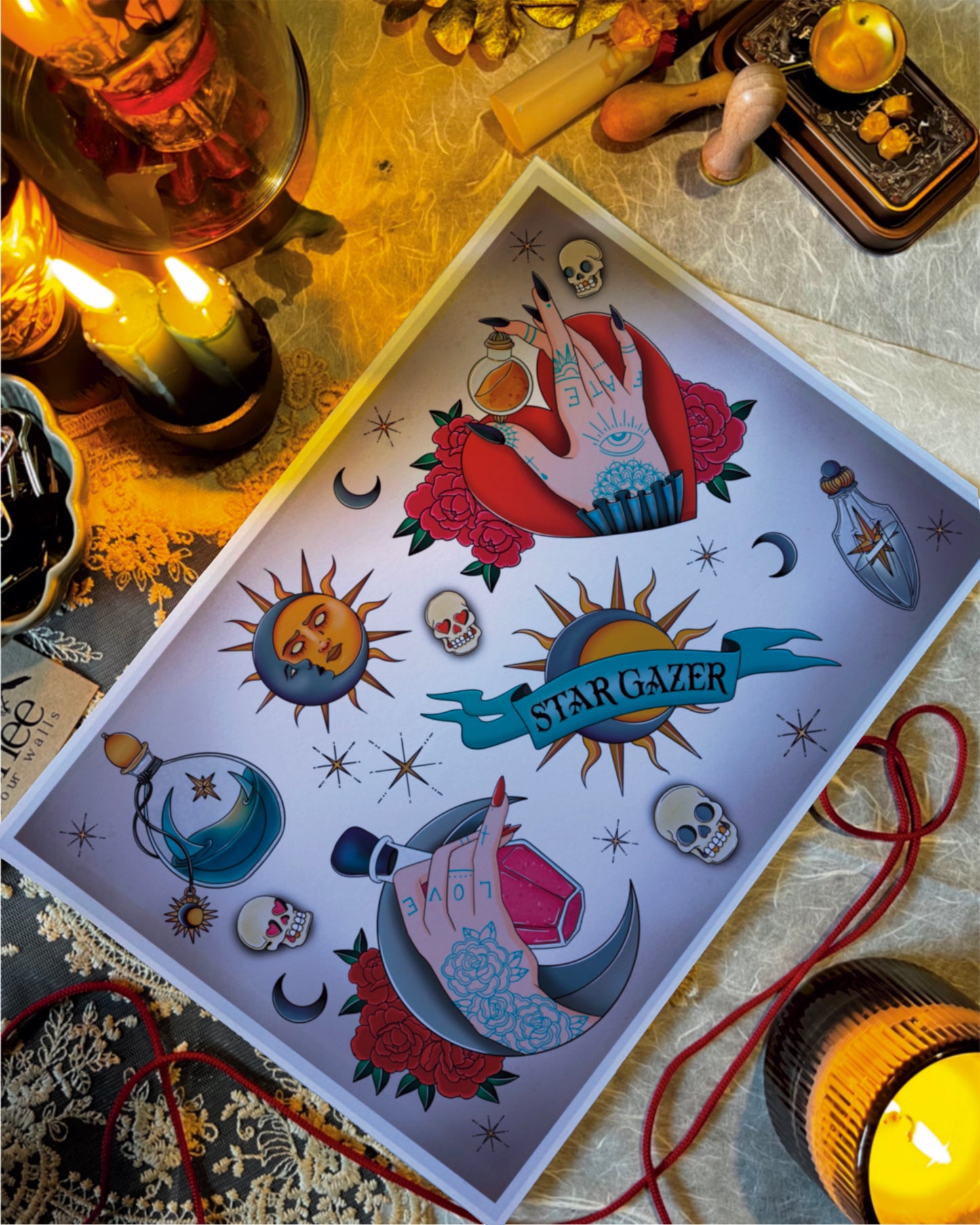 Stargazer – Celestial Alchemy Flash Sheet